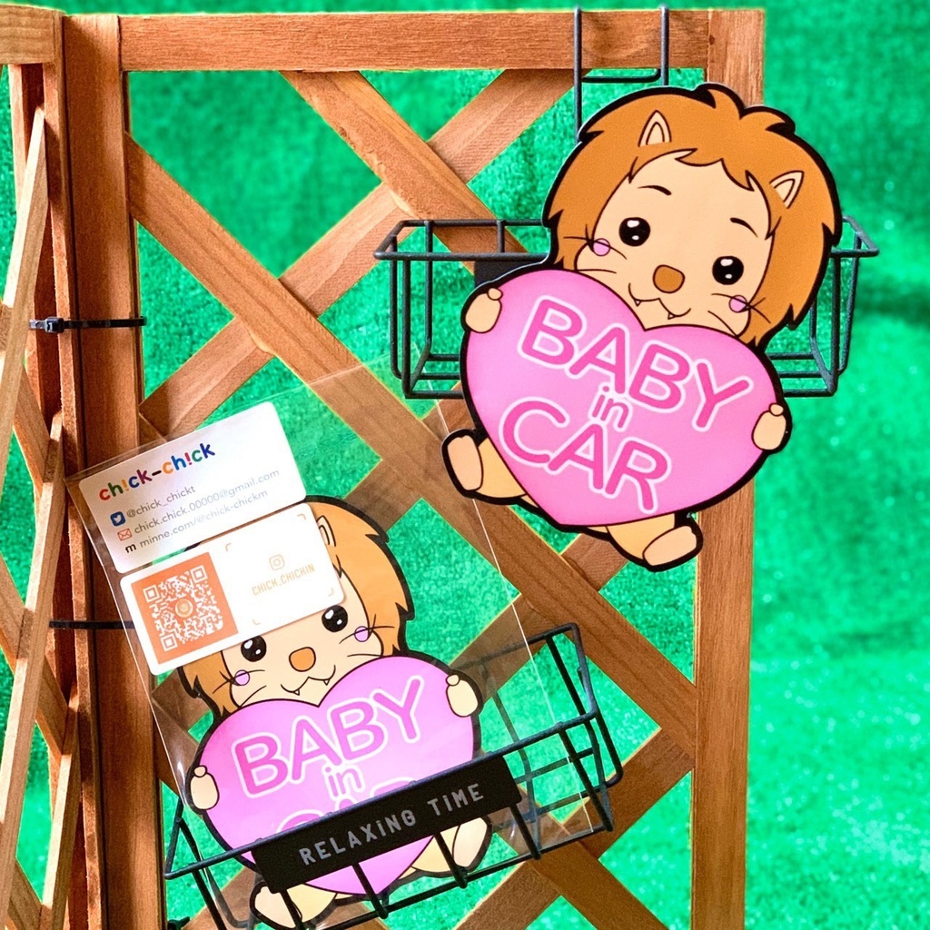 BABYinCAR♡ベビーすずきさんステッカー