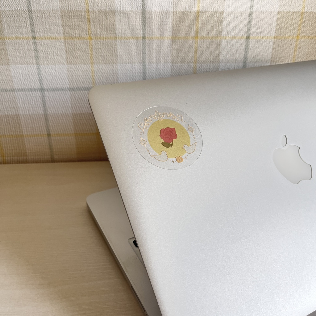 のりみーのくまちゃんステッカー