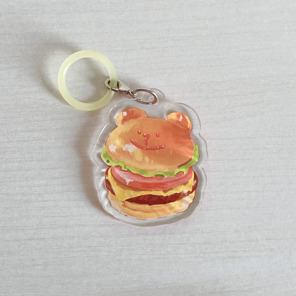 アンブレラマーカー【ハンバーガーのくま】