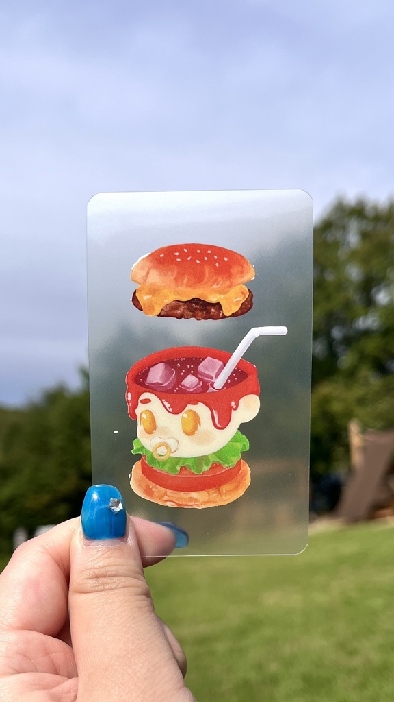 あたまパッカーン【ハンバーガー】