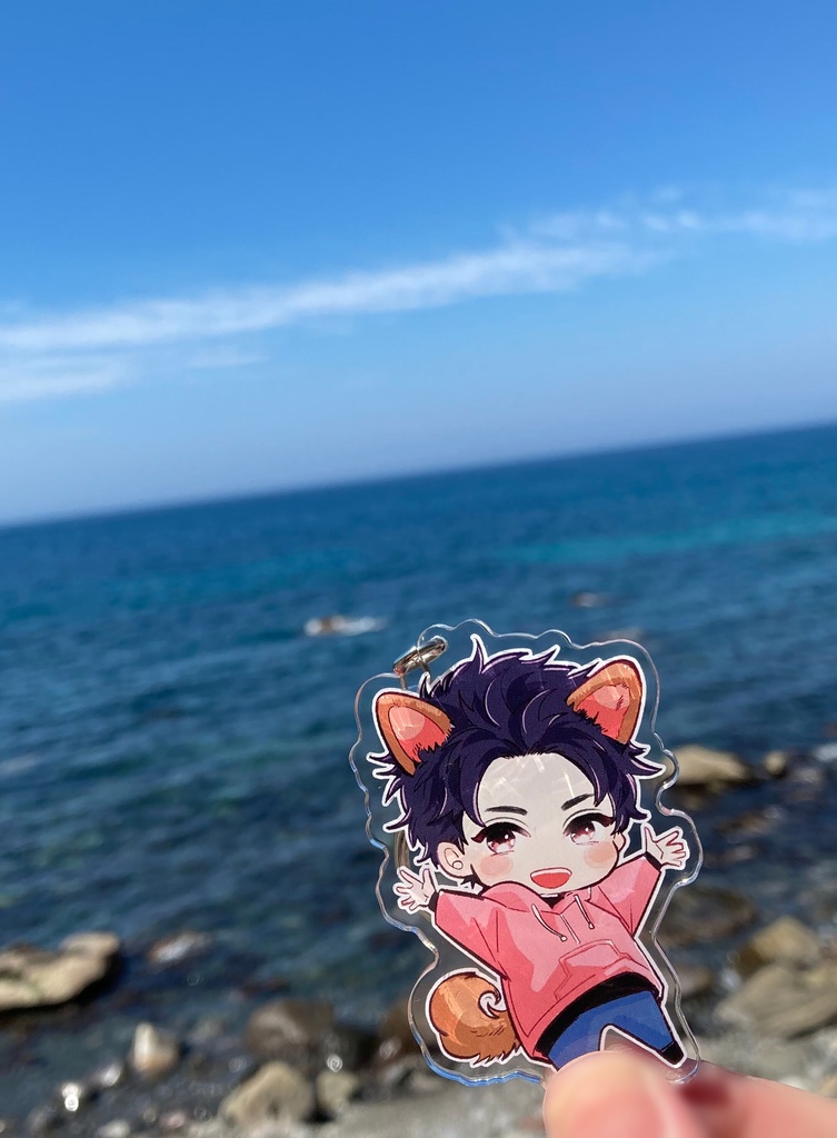 【創作BL】わんこ彼氏と塩対応さん・勇大アクキー