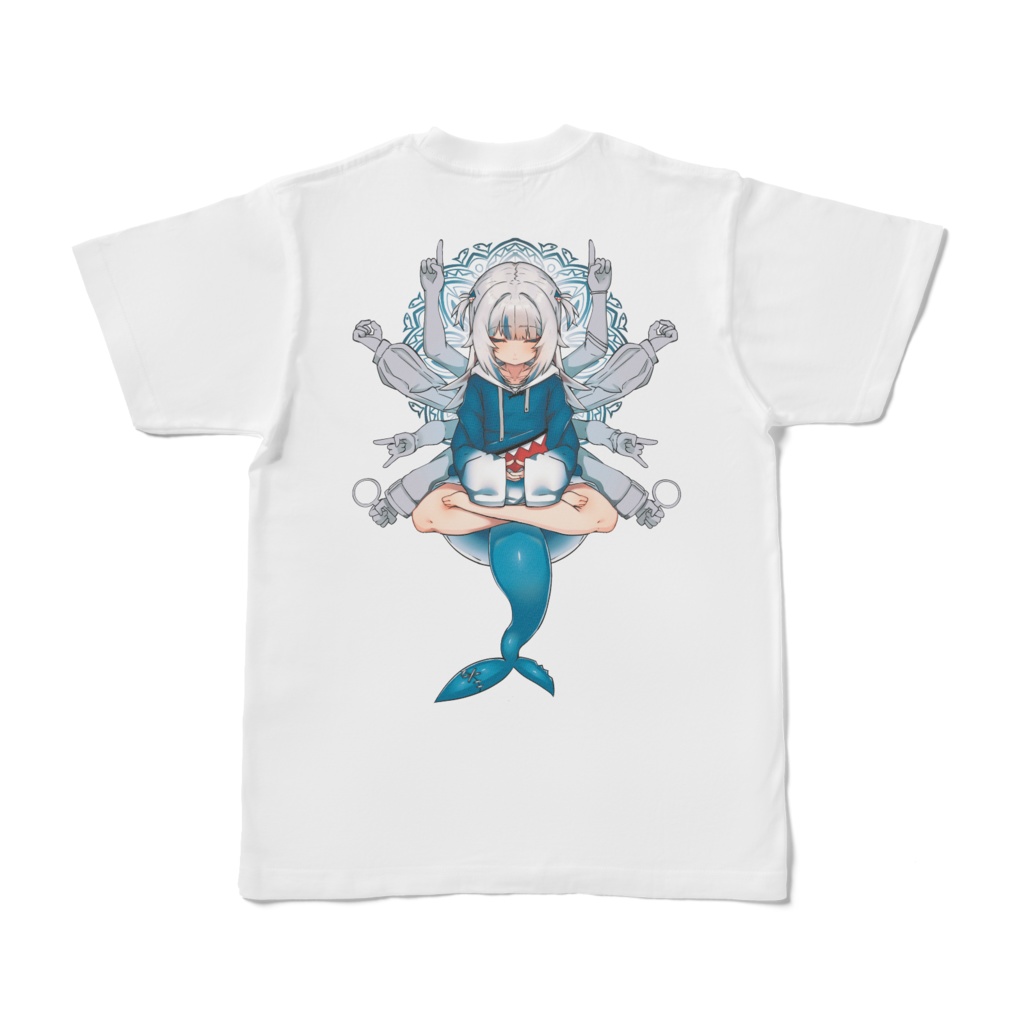 【非公式】　がうるぐら背面プリントTシャツ