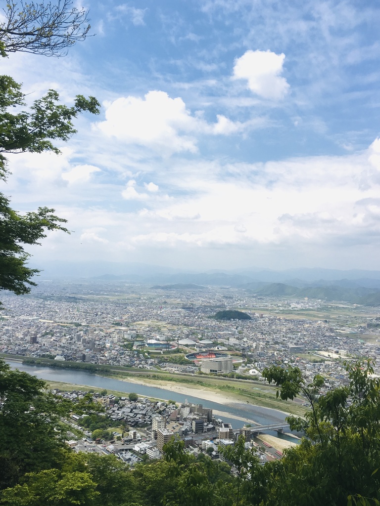 岐阜市の街並み