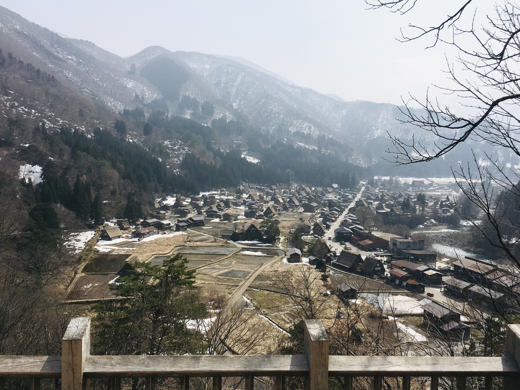 白川郷の全景