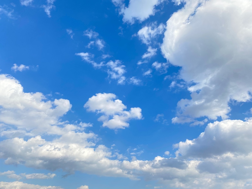 青空と雲