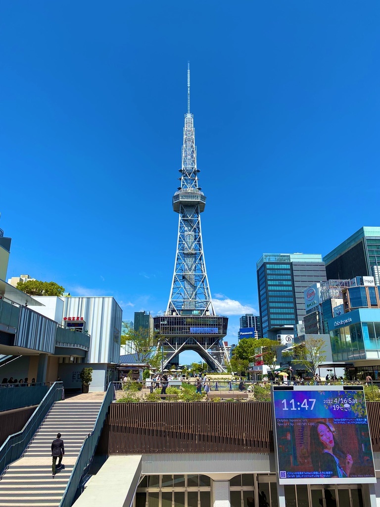夏の名古屋テレビ塔