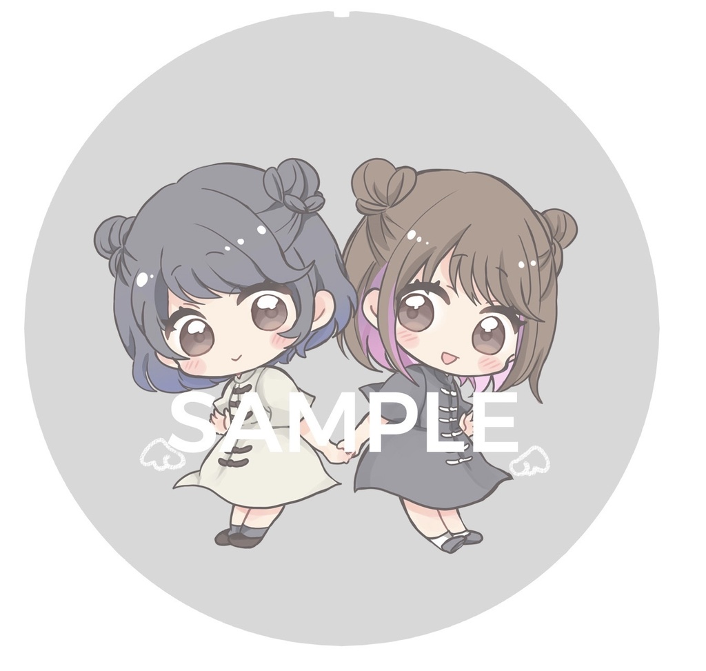 れみりの缶バッジ