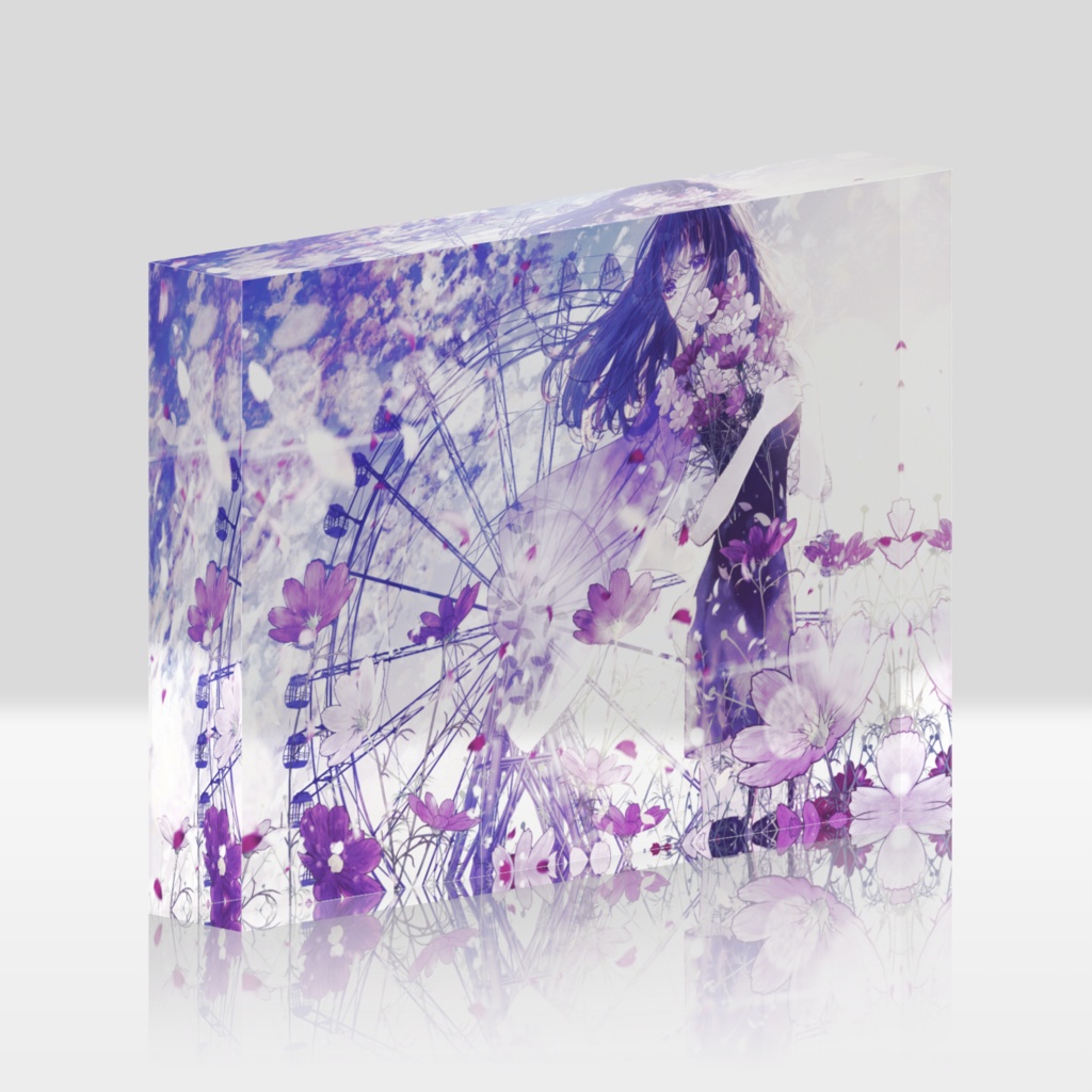 【お誕生日記念】天野螢アクリルブロック