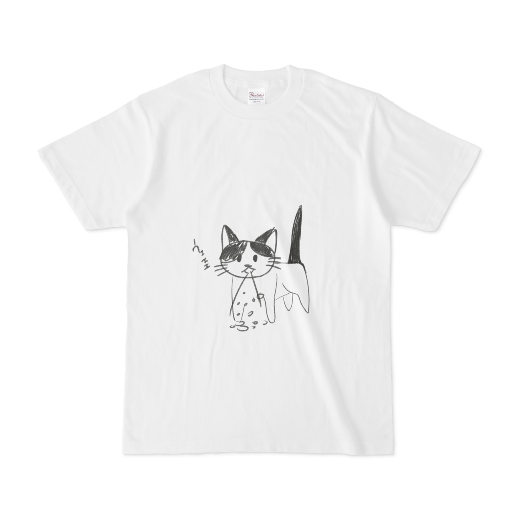 猫オロロTシャツ