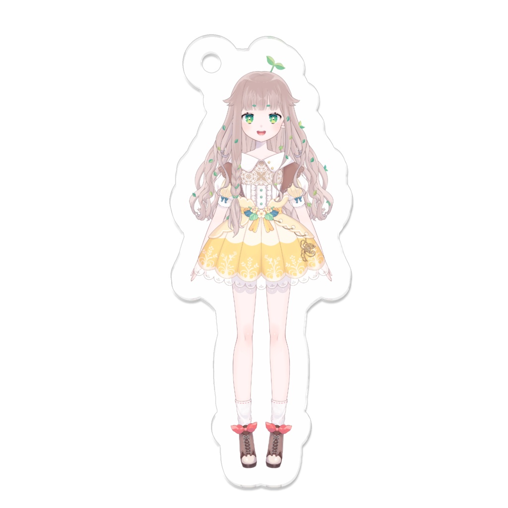 エンドウサヤのアクリルキーホルダー