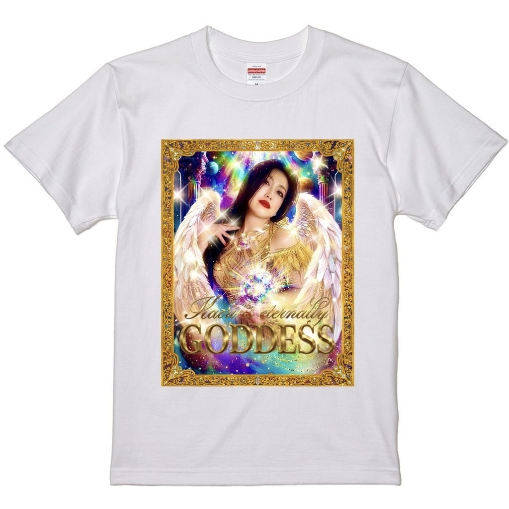 【NEW】GODDESS 豪運Tシャツ（WHITE）