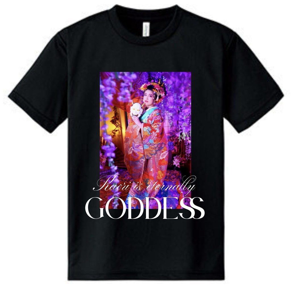 GODDESS Tシャツ【花魁・紫】※Ｌサイズのみ