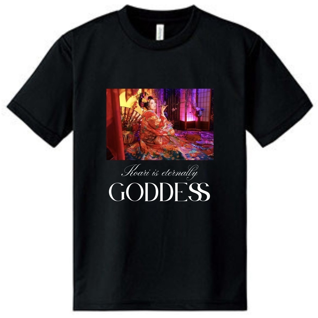 GODDESS Tシャツ【花魁・赤】