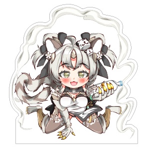 お手しながら飲料水持ってくるリンフーアクスタ【C108】