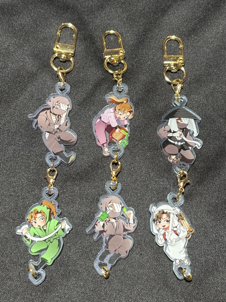 雑伊連結アクキー（3セット）