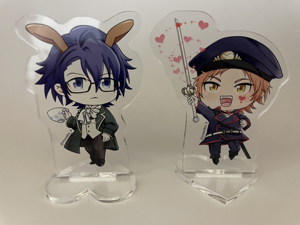 猿美アクスタ(3月うさぎとトランプ兵)