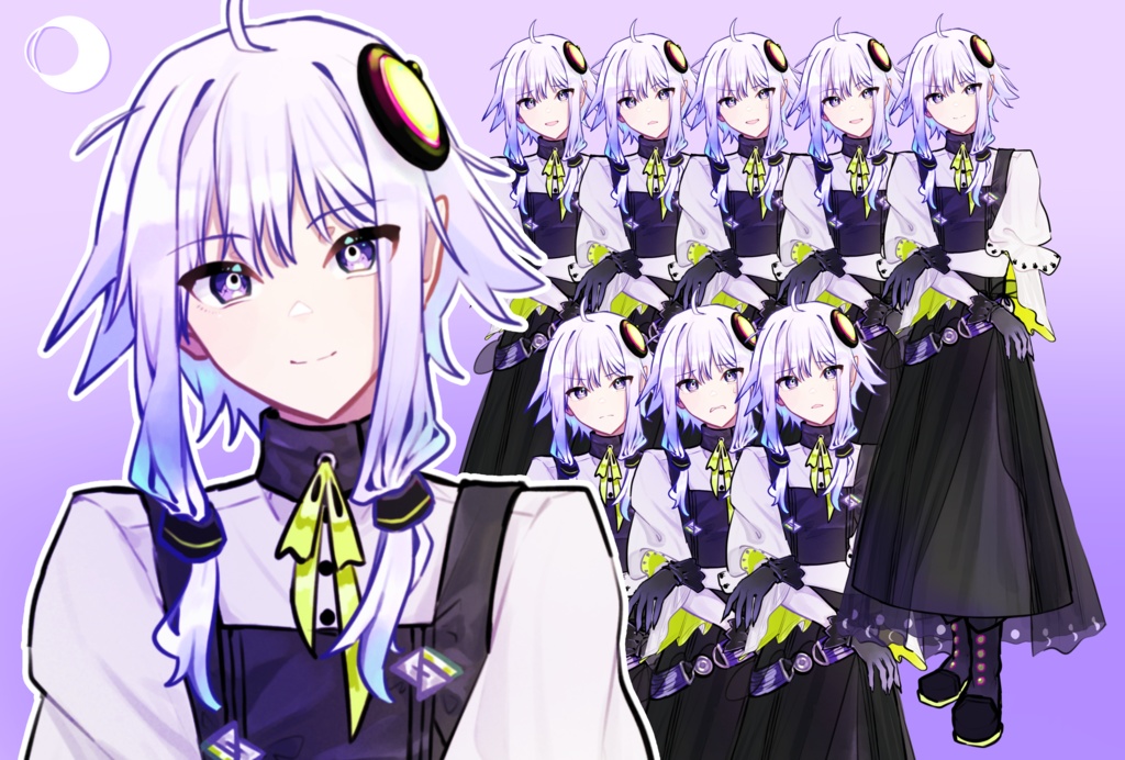 【二次創作】結月ゆかり　立ち絵素材