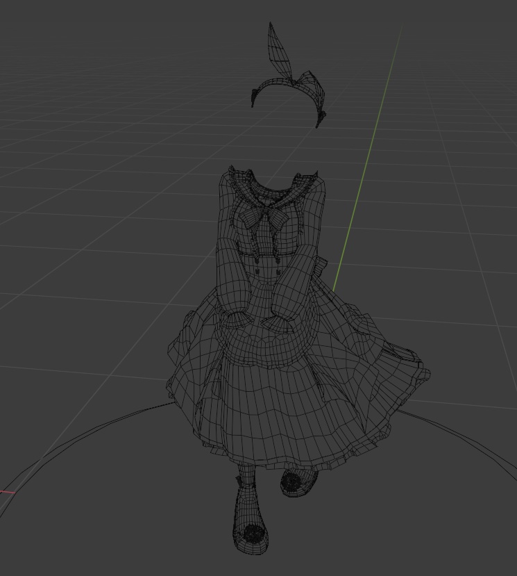 Rainhet Bunny Maid Dress (adjustable skirt length) FBX