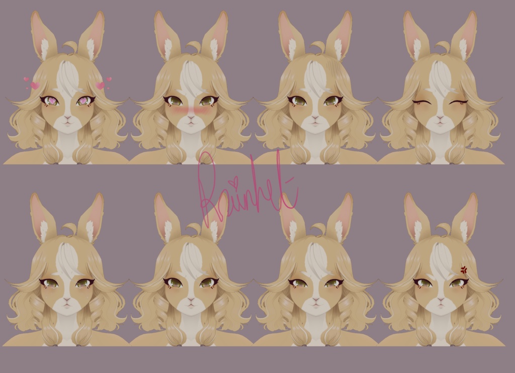 Lewisia Bunny VRChat Avatar