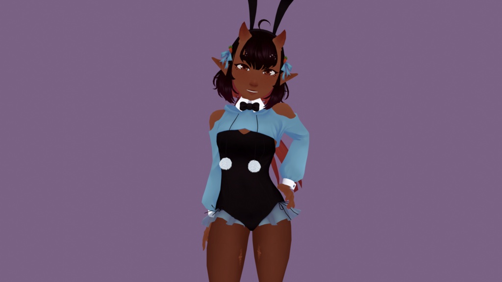 Blue Bunny Outfit