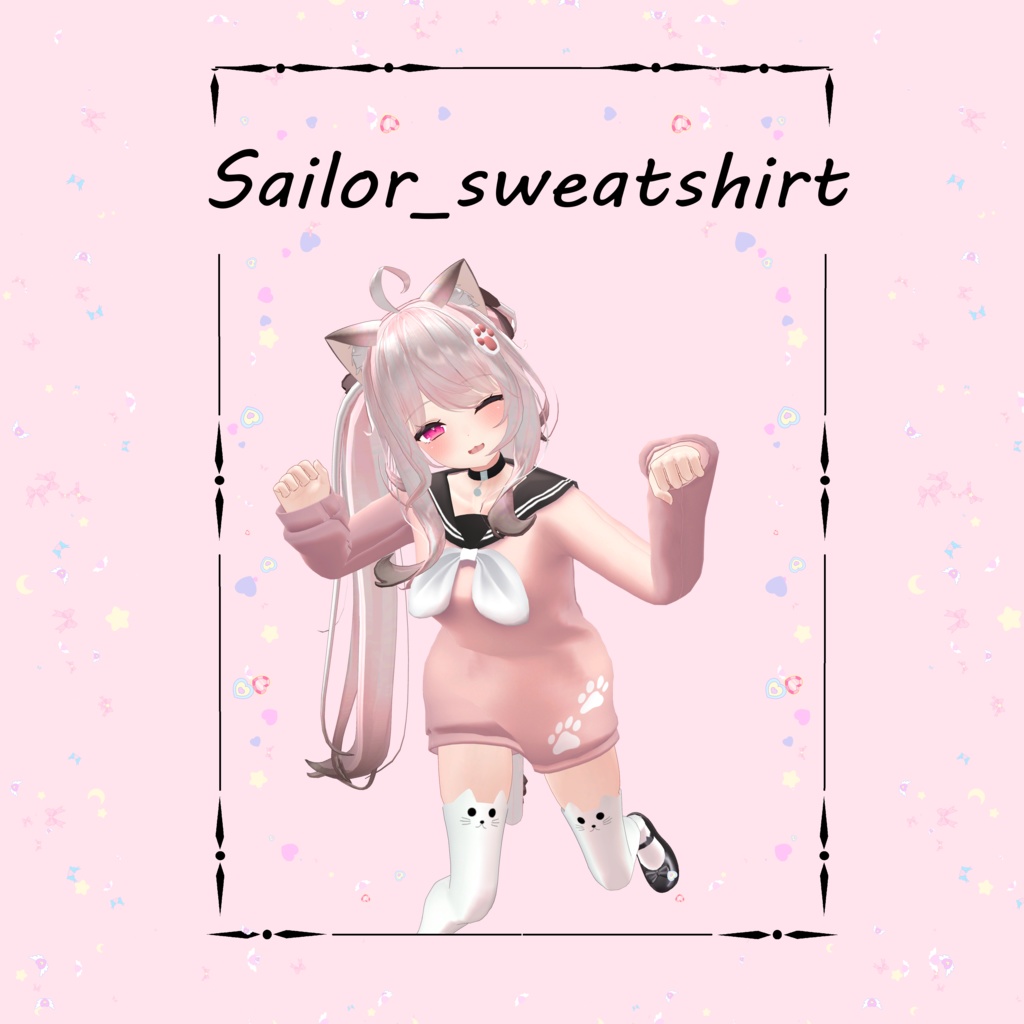 「舞夜専用」 Sailor_sweatshirt