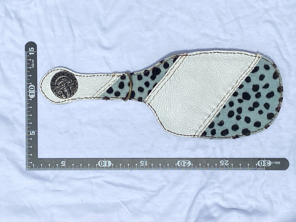 ハラコ切り替え ベルトに止める小銭入れ(お札やカードも)