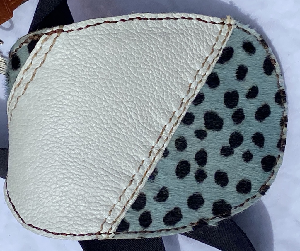 ハラコ切り替え ベルトに止める小銭入れ(お札やカードも)