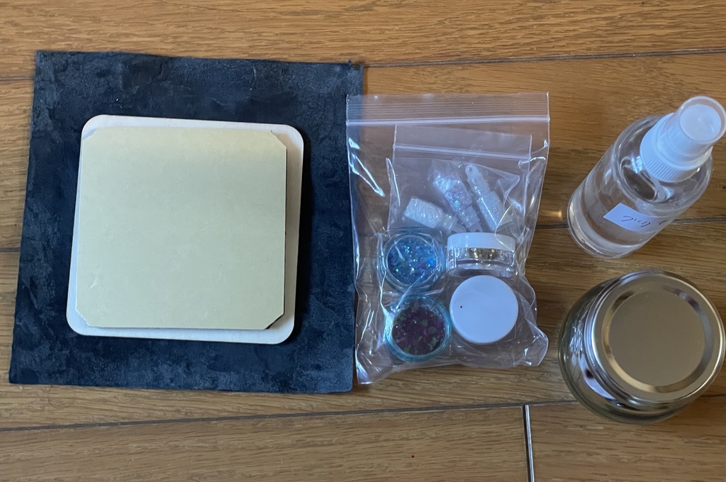 スノードーム ➕ レザーコースターキット