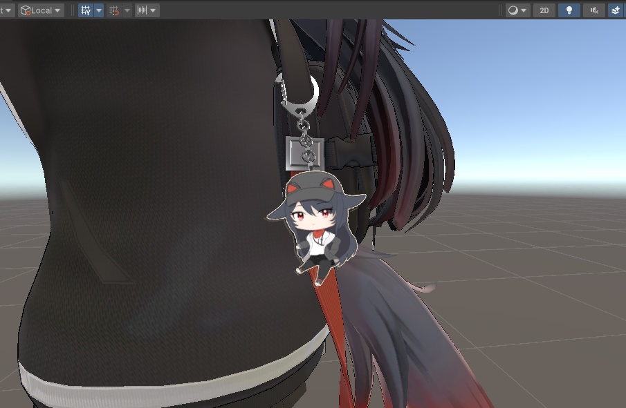 SDデルタフレア(アクリルキーホルダー)