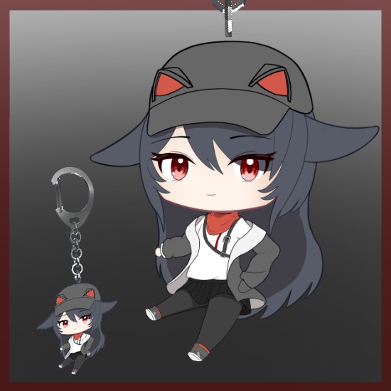 SDデルタフレア（アクリルキーホルダー）