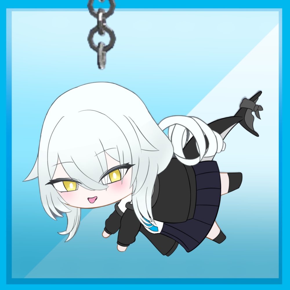 SDルルネ（アクリルキーホルダー）