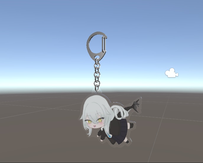 SDルルネ(アクリルキーホルダー)