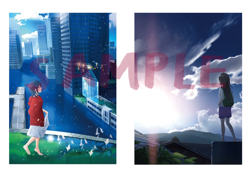 【関西コミティア54】イラスト集『人間の土地』