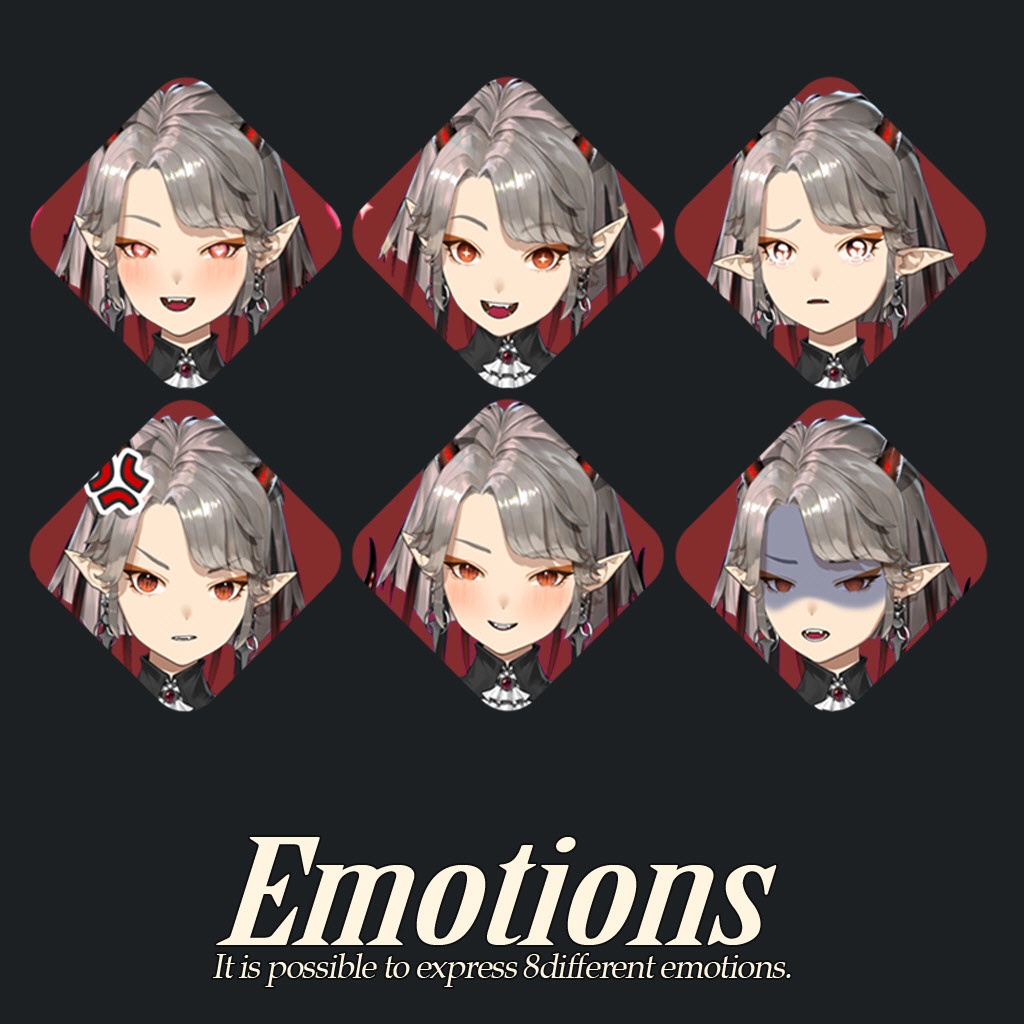 【live2d モデル】NO.1 VELL(VtubeStudio)