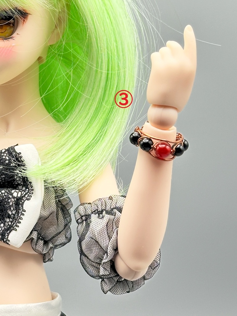 MDD用(1/4ドール用) ブレスレット