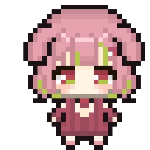 アニメーションマウスカーソル（ドット）