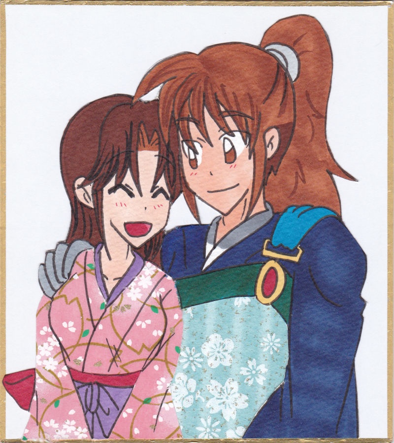 ONIシリーズ色紙