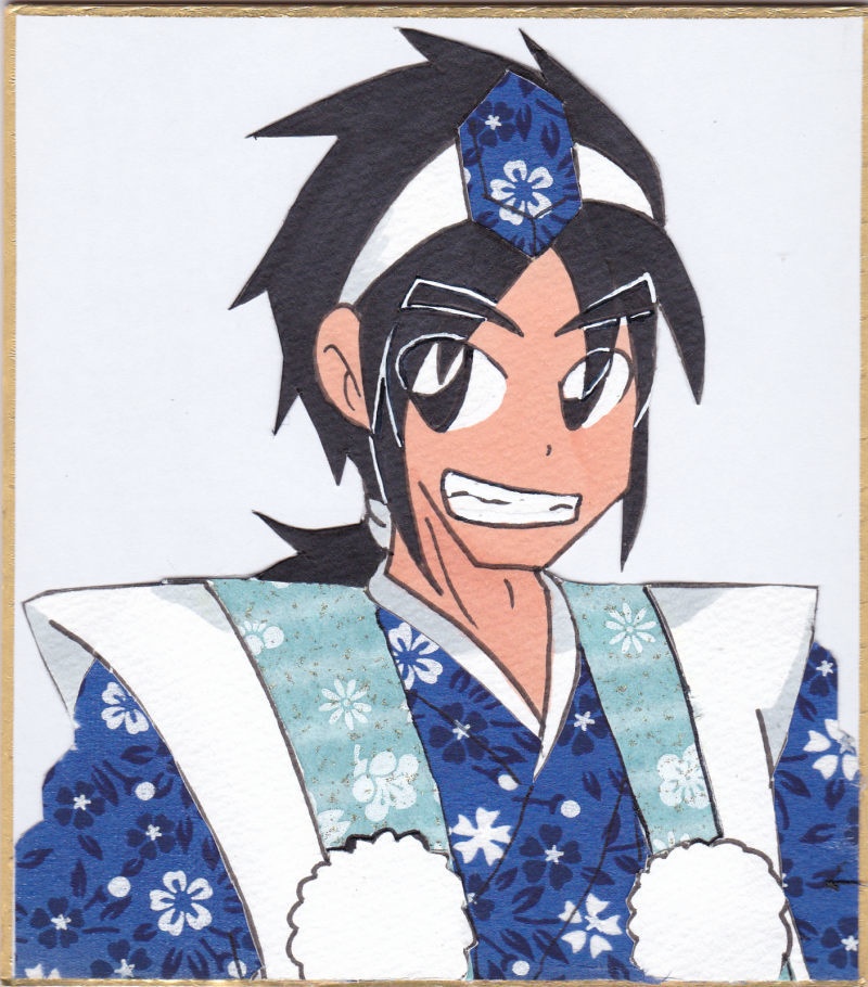 ONIシリーズ色紙