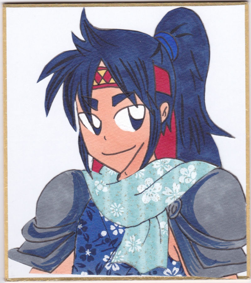 ONIシリーズ色紙