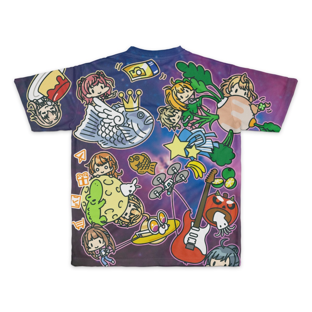 フィフネルの宇宙Tシャツ