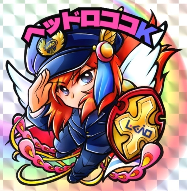 ヘッドロココK(京王ロココ)ホログラムシール