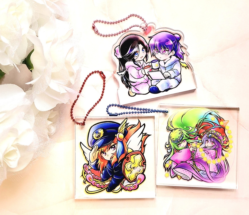 2wayアクリル 自立アクスタ兼アクキー ヘッドロココK