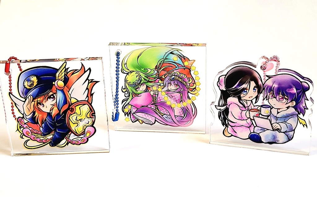 2wayアクリル 自立アクスタ兼アクキー ヘッドロココK