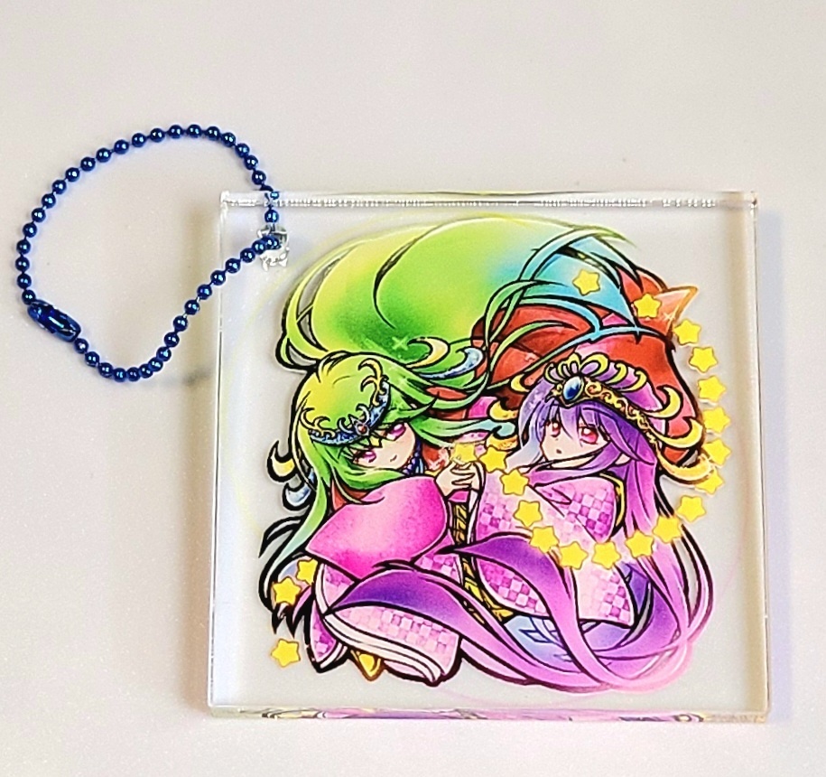 2wayアクリル 自立アクスタ兼アクキー マリア&卑弥太夫