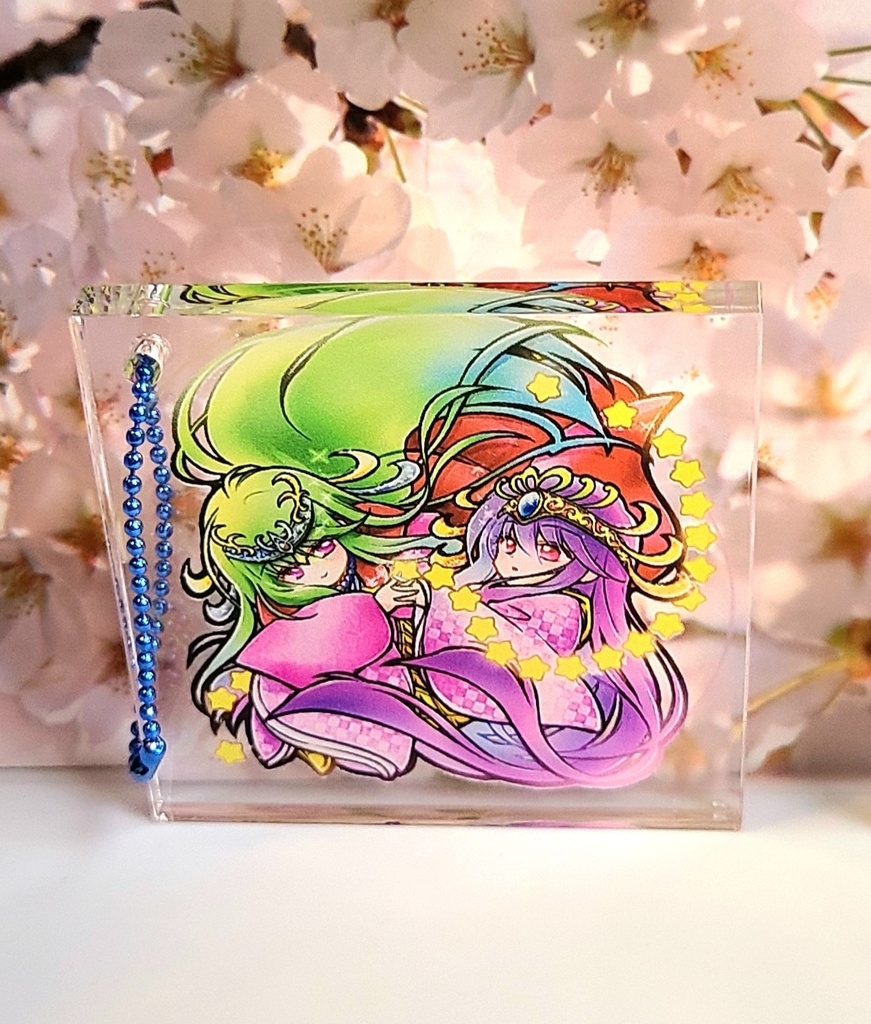 2wayアクリル 自立アクスタ兼アクキー マリア&卑弥太夫