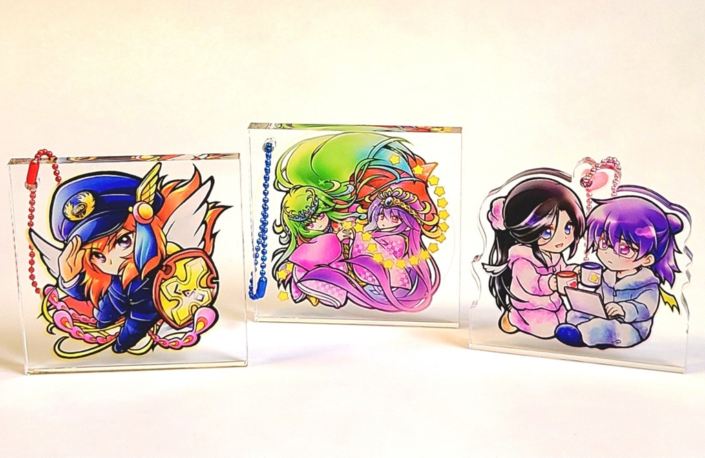 2wayアクリル 自立アクスタ兼アクキー フェニマリ