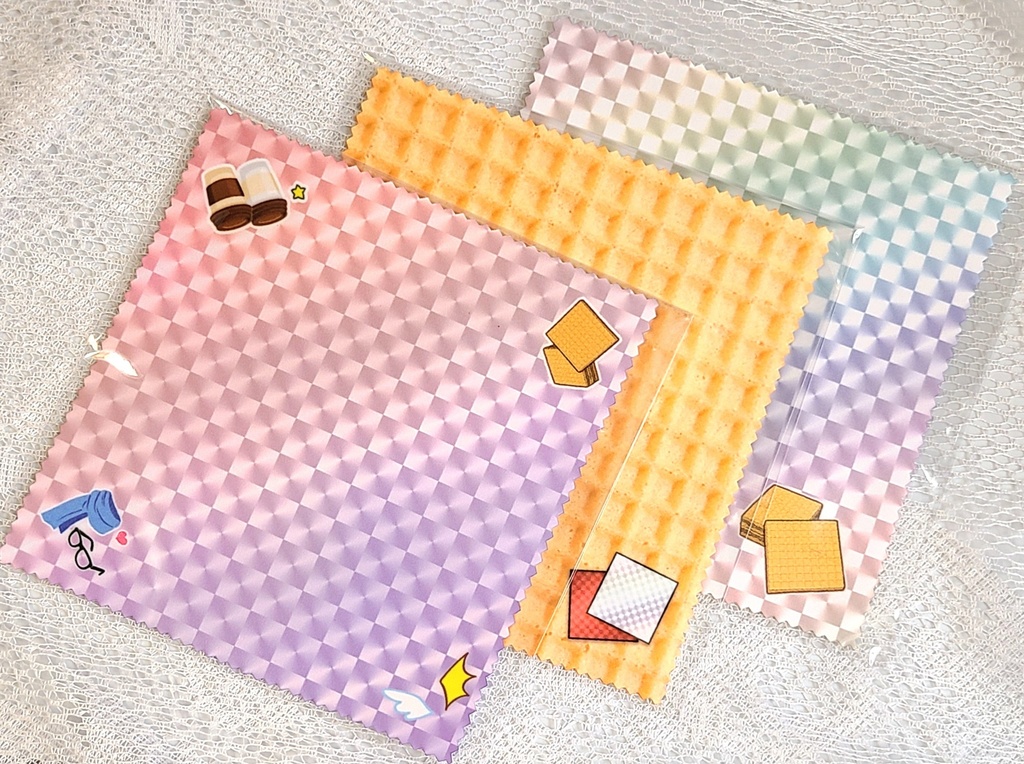 クリーニングクロス(スマホ画面クリーナー&眼鏡拭き)