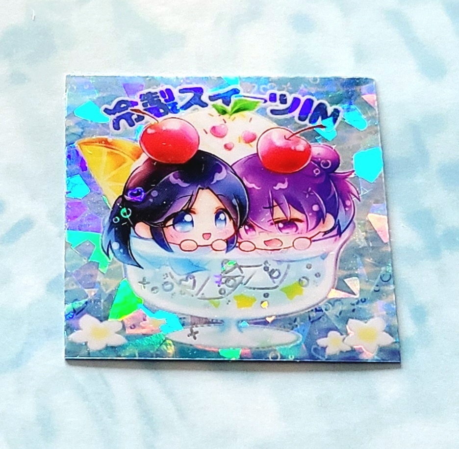 ホログラムシール クリームソーダなフェニマリ