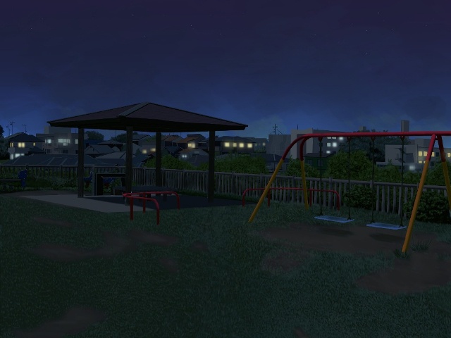 フリー背景素材:公園