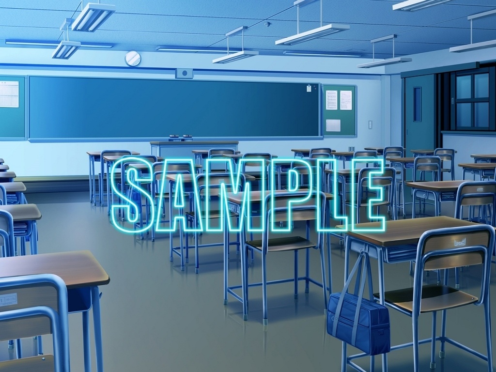 背景素材:学校教室1